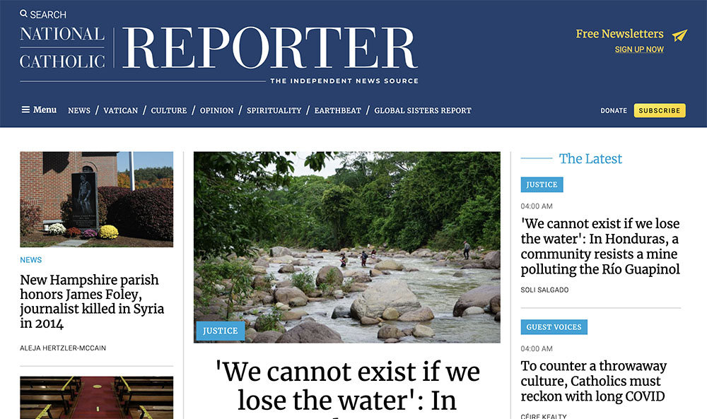 Welcome To NCR's New Website | National Catholic Reporter